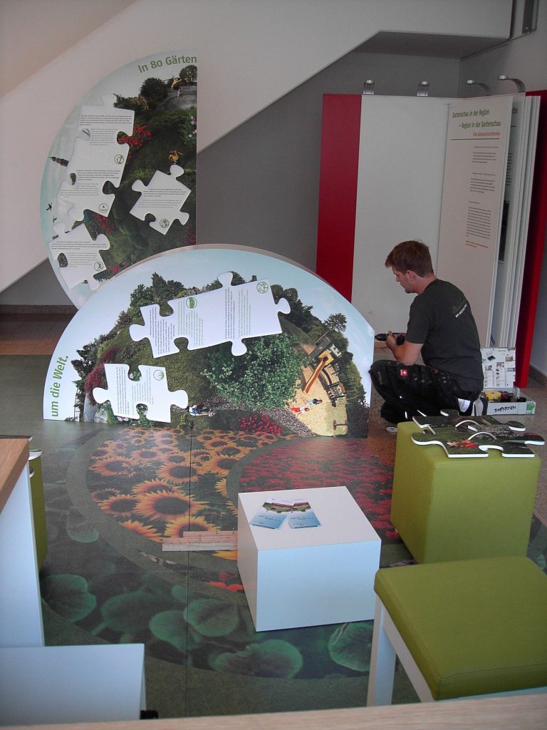 StudioColpe ist ein Büro für Ausstellungsdesign in Hamburg. Oase Gartenschau igs2013 Informationsausstellung und Veranstaltungsraum Internationale Gartenschau 2013, Hamburg Wilhelmsburg